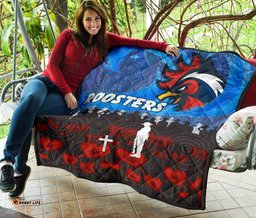 sydney roosters aboriginal premium quilt prairie style