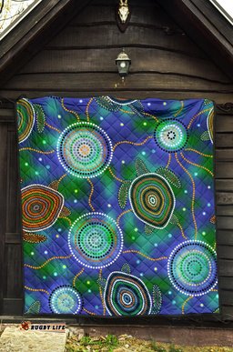 aboriginal premium quilt indigenous turtle dreaming