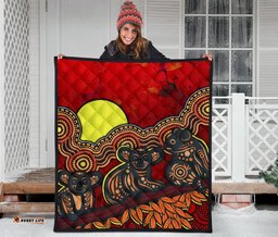 aboriginal premium quilt australian indigenous koala