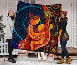 aboriginal premium quilt mother and son quilt