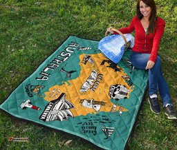 premium quilts australia map coverlets famous symbol