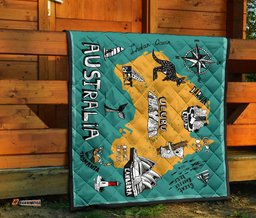 premium quilts australia map coverlets famous symbol