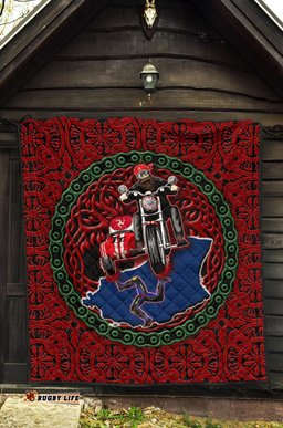 isle of man tourist trophy races premium quilt sidecar special version