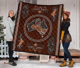 premium quilts australia map coverlets aboriginal patterns
