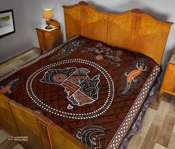 premium quilts australia map coverlets aboriginal patterns