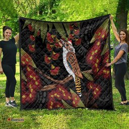 australia indigenous christmas quilt kookaburra aboriginal