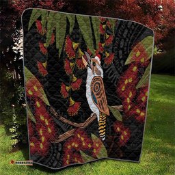 australia indigenous christmas quilt kookaburra aboriginal