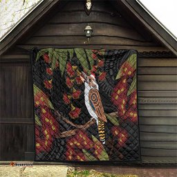 australia indigenous christmas quilt kookaburra aboriginal