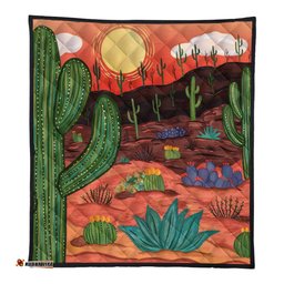 Australia Travelling Quilt - Australian Desert Quilt