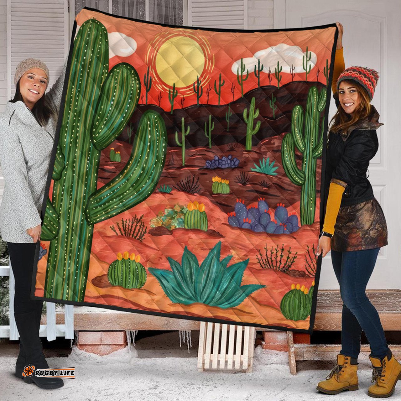 Australia Travelling Quilt - Australian Desert Quilt