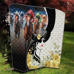 melbourne horse racing quilt derby day