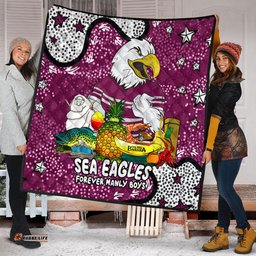 Manly Warringah Sea Eagles Quilt - Australian Big Things Quilt