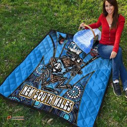 Cockroaches  Quilt - Cockroaches Mascot With Aboriginal Inspired Art  Quilt