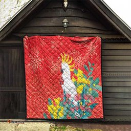 sulphur crested cockatoo christmas quilt australia gumtree with golden wattle