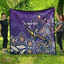 personalised storm rugby aboriginal quilt 2024 go storms