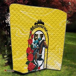 personalised melbourne horse racing quilt the race that stops the nation