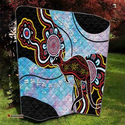 australia opal quilt aussie kangaroo aboriginal art