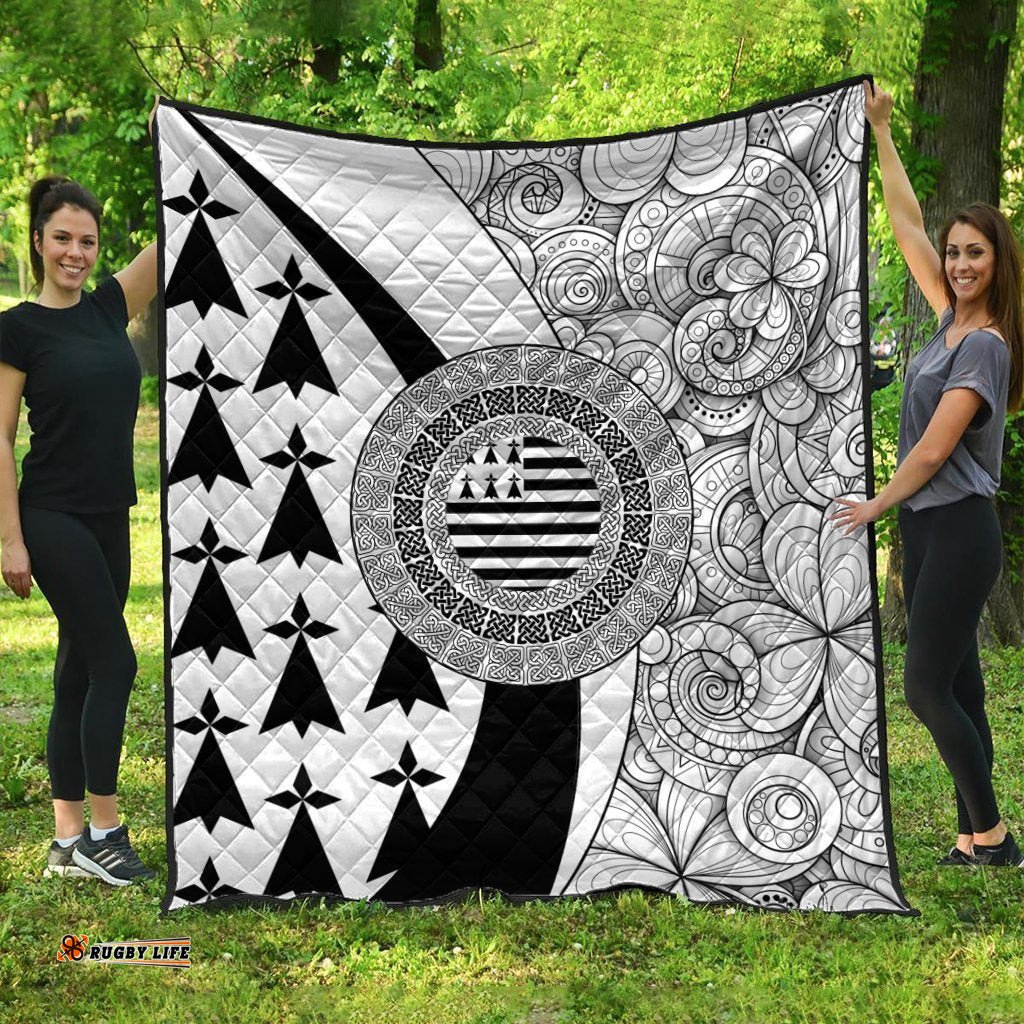 premium quilt brittany white style