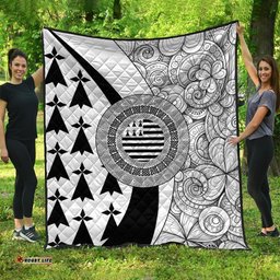 premium quilt brittany white style