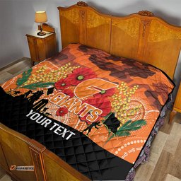 custom giants football anzac quilt gallipoli camouflage with poppies