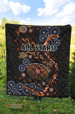indigenous premium quilt all stars