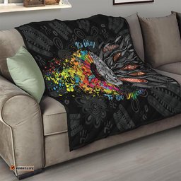 australia aboriginal quilt autism its okay to be different