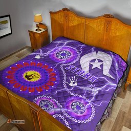 melbourne storm indigenous premium quilt strait islanders