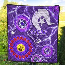 melbourne storm indigenous premium quilt strait islanders
