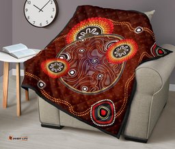 premium quilts aboriginal dot painting quilts ver12