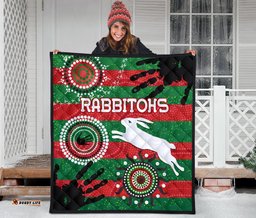 south sydney rabbitohs indigenous premium quilt country style no1
