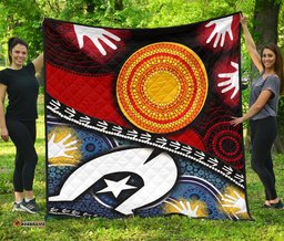 premium quilt australian naidoc aboriginal and torres strait islands flags