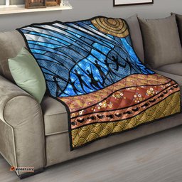 aboriginal naidoc indigenous people premium quilt