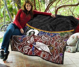 premium quilt aboriginal dot in naidoc week style