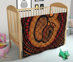 aboriginal premium quilt aboriginal footprint