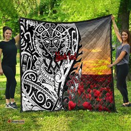 personalised new zealand waitangi and anzac day quilt