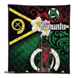 Amazing Aussie Australia South Sea Islanders Vanuatu Special Original Flag In Polynesian Style Quilt