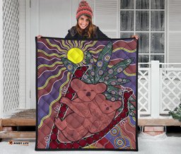 premium quilts koala coverlets aboriginal pattern