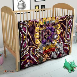 naidoc week 2024 broncos quilt mascot rugby