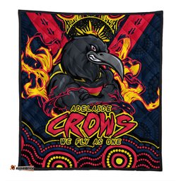 Amazing Aussie Adelaide Crows Ripped Legacy Of The Game Quilt