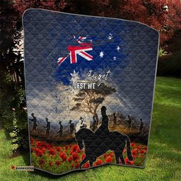 australia anzac day quilt the lonesome pine