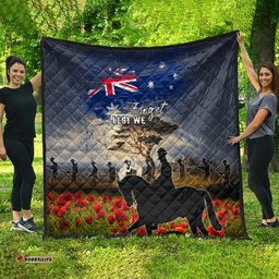australia anzac day quilt the lonesome pine