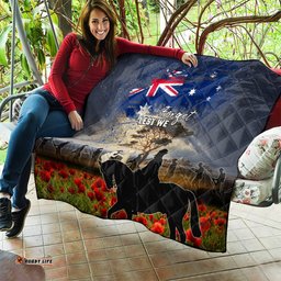 australia anzac day quilt the lonesome pine