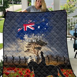 australia anzac day quilt the lonesome pine