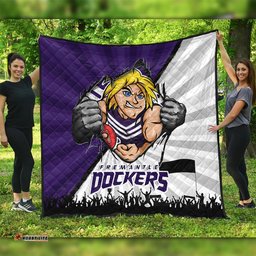Amazing Aussie Fremantle Breaking Through Fan Design Quilt