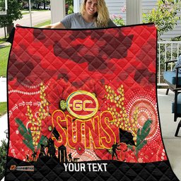 custom suns football anzac quilt gallipoli camouflage with poppies
