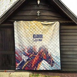 melbourne horse racing quilt yellow rose champion