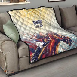 melbourne horse racing quilt yellow rose champion