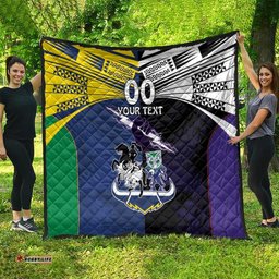 custom dragons cowboys combine storm warriors quilt sport style version 01