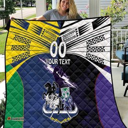 custom dragons cowboys combine storm warriors quilt sport style version 01