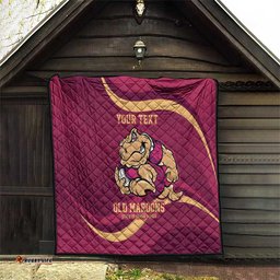 custom qld maroons cane toad quilt queensland origin no2